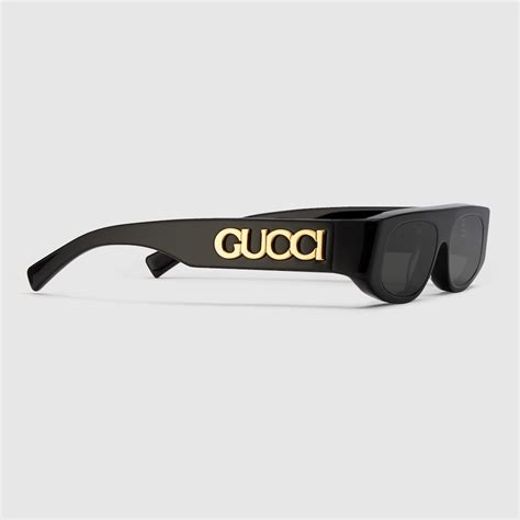 gucci geometric shaped frame sunglasses|unisex gucci glasses.